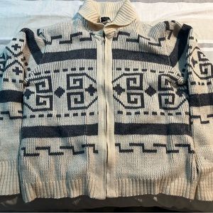 Ram Cowichan knit sweater